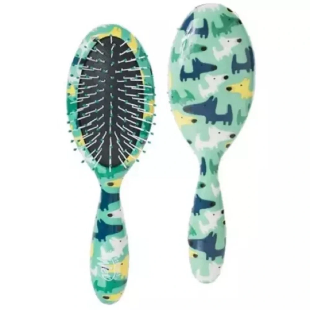 New Wet Brush Small Breed Detangler - Green and Yellow for pets 🎁🎄